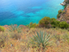 Vlor county, Albania: the Adriatic coast - landscape between Dhermi and Qeparo - photo by J.Kaman