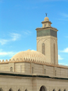 Algeria / Algerie - Sidi Okba - wilaya de Biskra: Mosque - dome and minaret / Mosquee - Islam - photo by J.Kaman