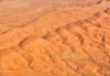 Biskra, Algeria / Algrie: Biskra wilaya: erosion patterns in the desert - from the air - photo by M.Torres | effets de l'rosion dans le dsert - vue du ciel