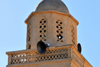 Biskra, Algeria / Algrie: balcony on a minaret - photo by M.Torres |  balcon sur un minaret