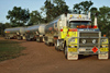 Australia - Northern Territory: Road Train - Mack - Shell - photo by  Picture Tasmania/Steve Lovegrove