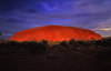 Ayers Rock / Uluru - Northern Territory, Australia: dusk - photo by Y.Xu