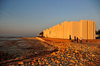 Manama, Bahrain: museum building of Portugal Fort - low tide on the Persian Gulf - Qal'at al-Bahrain - Qal'at al Portugal - photo by M.Torres