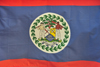 Belize City, Belize: Belizean flag - photo by M.Torres