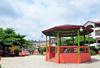 San Ignacio, Cayo, Belize: bandstand on the main square - photo by M.Torres