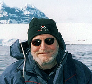 Bernard Cloutier in Antarctica
