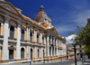 La Paz, Bolivia: Palacio Legislativo - designed by the Swiss architect Antonio Camponovo - Plaza Murillo - Chukiago Marka - photo by M.Torres