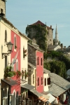 Bosnia-Herzegovina - Mostar: old town at sunset - Herzegovina-Neretva Canton (photo by Jordan Banks)