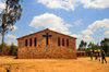 Rutana province, Burundi: village church - women carrying water - photo by M.Torres