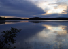 Canada / Kanada - Saskatchewan: sunrise over a lake - photo by M.Duffy
