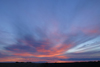 Canada / Kanada - Saskatchewan: colorful sunrise over the prairie - photo by M.Duffy