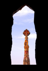 Barcelona, Catalonia: spire detail - Temple Expiatori de la Sagrada Familia - photo by B.Henry