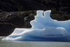 Torres del Paine National Park, Magallanes region, Chile: an iceberg carved from Grey Glacier floats on Grey Lake - Chilean Patagonia - photo by C.Lovell
