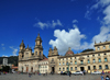 Bogota, Colombia: Plaza Bolivar - Cathedral, Chapel of the Blessed Sacrament and the Archbishop's Palace - Catedral Primada, Capilla del Sagrario, Palacio Arzobispal - La Candelaria - photo by M.Torres