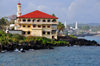 Moroni, Grande Comore / Ngazidja, Comoros islands: Prince Said Ibrahim mosque - University of the Comoros - Iman Chafiou Faculty - Departments of Islamic Sciences and Arabic language - Blvd de la Corniche - photo by M.Torres