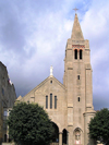 Corsica - Bastia: church of Notre Dame de Lourdes - photo by J.Kaman