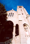 Corsica - Bastia: church of Notre Dame de Lourdes - photo by M.Torres