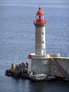 Corsica / Corse - Bastia: lighthouse - photo by J.Kaman