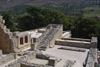 Crete, Greece - Knossos palace (Heraklion prefecture): Minoan ruins (photo by A.Dnieprowsky)