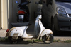 Crete - Malia (Heraklion prefecture): vespa scooter (photo by A.Dnieprowsky)