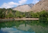 Crete / Kriti - Zaros - Kanourgio (Heraklio): mountain reflection (photo by A.Dnieprowsky)