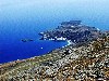 Crete - Loutro (Hania prefecture / near Sfakia): the ancient port of Phoenix from above (photo by Alex Dnieprowsky)