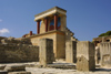 Crete, Greece - Knossos (Heraklion prefecture): northern entrance (photo by A.Dnieprowsky)