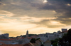 Croatia - Dubrovnik: skyline at sunset - photo by P.Gustafson