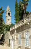 Croatia - Lopud island - Elapids / Elafiti islands:  Sv Nicolas church - photo by J.Banks