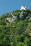 Croatia - prime position - hilltop church- photo by J.Banks