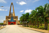 Higey, Dominican Republic: approaching the Basilica of Our Lady - Basilica de Nuestra Seora de la Altagracia - photo by M.Torres