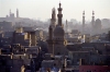 Egypt - Cairo: Minarets of the Old Islamic Cairo - Unesco world heritage site (photo by J.Kaman)