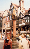 Chester (Cheshire): pillory (photo by Miguel Torres)