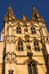 Canterbury, Kent, South East England: Canterbury Cathedral - tower detail - photo by I.Middleton