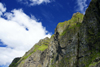 Vestmannabjrgini / Vestmanna bird cliffs, Streymoy island, Faroes: towering cliff faces - photo by A.Ferrari