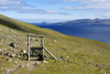 Streymoy island, Faroes: gate and cattle fence on the hiking trail from Trshavn to Kirkjubur - photo by A.Ferrari