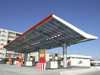 Le Havre, Seine-Maritime, Haute-Normandie, France: Solar Panel Roof, Total Gas Station - photo by A.Bartel