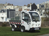 Le Havre, Seine-Maritime, Haute-Normandie, France: Electric Vehicle - smal truck built by Goupil industrie - photo by A.Bartel