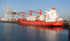 Le Havre, Seine-Maritime, Haute-Normandie, France: Cap Portland - Monrovia registered Container Ship, Port - Normandy - photo by A.Bartel