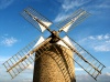France - Normandy: windmill (photo by R.Sousa)
