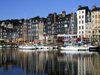 Honfleur, Calvados, Basse-Normandie, France: the old Harbour - once one of the five principal ports for the slave trade in France - photo by A.Bartel