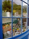 Channel islands - Guernsey / GCI: St. Peter Port - shop window (photo by T.Marshall)