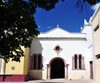 Tegucigalpa, Honduras: Chapel of the Holy Burial, guarded by the Knights of the Holy Sepulchre - Iglesia el Calvario - Parque Herrera - photo by M.Torres