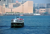 Hong Kong: ferry and HK Cultural Centre, Tsim Sha Tsui, Kowloon - photo by M.Torres