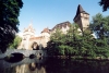 Hungary / Ungarn / Magyarorszg - Budapest: Vajdahunyad castle - from the moat (photo by Miguel Torres)