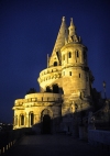 Hungary / Ungarn / Magyarorszg - Budapest: Fisherman's Bastion at night (photo by J.Kaman)