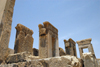 Iran - Persepolis: palace of king Darius I the Great - side view - photo by M.Torres