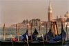 Venice: gondolas and San Giorgio Maggiore island (photo by J.Rabindra)