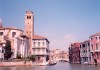Venice / Venezia (Venetia / Veneto):  off peak on Canale de Cannaregio - ponte delle Guglie (photo by Miguel Torres)