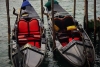 Italy / Italia - Venice: Grand Canal / Canal Grande - gondolas for hire  (photo by M.Gunselman)